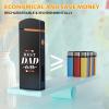 imageCoquimbo Gifts for Dad Men Him Electric Lighter Mens Dad Birthday Gifts Rechargeable Windproof Flameless Dual Arc Plasma Lighters for Household Candle Incense FireplaceBlack With Dad Text
