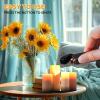 imageCoquimbo Gifts for Dad Men Him Electric Lighter Mens Dad Birthday Gifts Rechargeable Windproof Flameless Dual Arc Plasma Lighters for Household Candle Incense FireplaceBlack With Dad Text