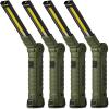 imageCoquimbo Tool Gifts for Men Rechargeable LED Work Lights Grill Light with Magnetic Base 5 Modes 360 Rotate Mens Birthday Gifts for Dad Husband Grandpa Boyfriend 4 Pack GreenGreen