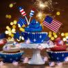 imageCoquimbo 4th of July Decorations Flag Lights Patriotic String Lights Battery Operated 10FT 30 LED Fairy Lights Fourth of July Decor for Home Indoor Outdoor Memorial Independence DayFlags