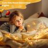 imageCoquimbo 4th of July Decorations Flag Lights Patriotic String Lights Battery Operated 10FT 30 LED Fairy Lights Fourth of July Decor for Home Indoor Outdoor Memorial Independence DayMushroom