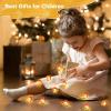 imageCoquimbo 4th of July Decorations Flag Lights Patriotic String Lights Battery Operated 10FT 30 LED Fairy Lights Fourth of July Decor for Home Indoor Outdoor Memorial Independence DayMushroom