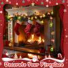 imageCoquimbo Christmas Lights Decorations 10FT 30LED Christmas Tree Snowman Crutch String Lights for Home Party Indoor Outdoor Xmas Festive Holiday DecorationsSnowman
