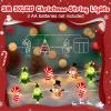 imageCoquimbo Christmas Lights Decorations 10FT 30LED Christmas Tree Snowman Crutch String Lights for Home Party Indoor Outdoor Xmas Festive Holiday DecorationsSnowman
