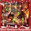 imageCoquimbo Christmas Lights Decorations 10FT 30LED Christmas Tree Snowman Crutch String Lights for Home Party Indoor Outdoor Xmas Festive Holiday DecorationsSnowman