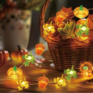 imageCoquimbo Christmas Lights Decorations 10FT 30LED Christmas Tree Snowman Crutch String Lights for Home Party Indoor Outdoor Xmas Festive Holiday DecorationsFall