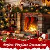 imageCoquimbo Christmas Lights Indoor Decorations 10FT 30 LED Santa Claus Sleigh Christmas Tree String Lights Fairy Lights for Home Decor Xmas Tree Indoor Outdoor Holiday Party DecorationsSleigh