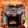 imageCoquimbo Christmas Lights Indoor Decorations 10FT 30 LED Santa Claus Sleigh Christmas Tree String Lights Fairy Lights for Home Decor Xmas Tree Indoor Outdoor Holiday Party DecorationsPumpkin Bat Ghost