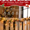 imageCoquimbo Christmas Lights Indoor Decorations 10FT 30 LED Santa Claus Sleigh Christmas Tree String Lights Fairy Lights for Home Decor Xmas Tree Indoor Outdoor Holiday Party DecorationsSanta Claus